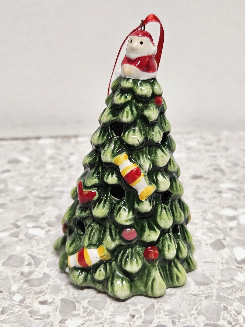 Spode Christmas Tree LED Tree Ornament 2.3 X 3.5 NIB